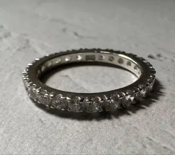 실버 풀 이터니티 반지 새상품