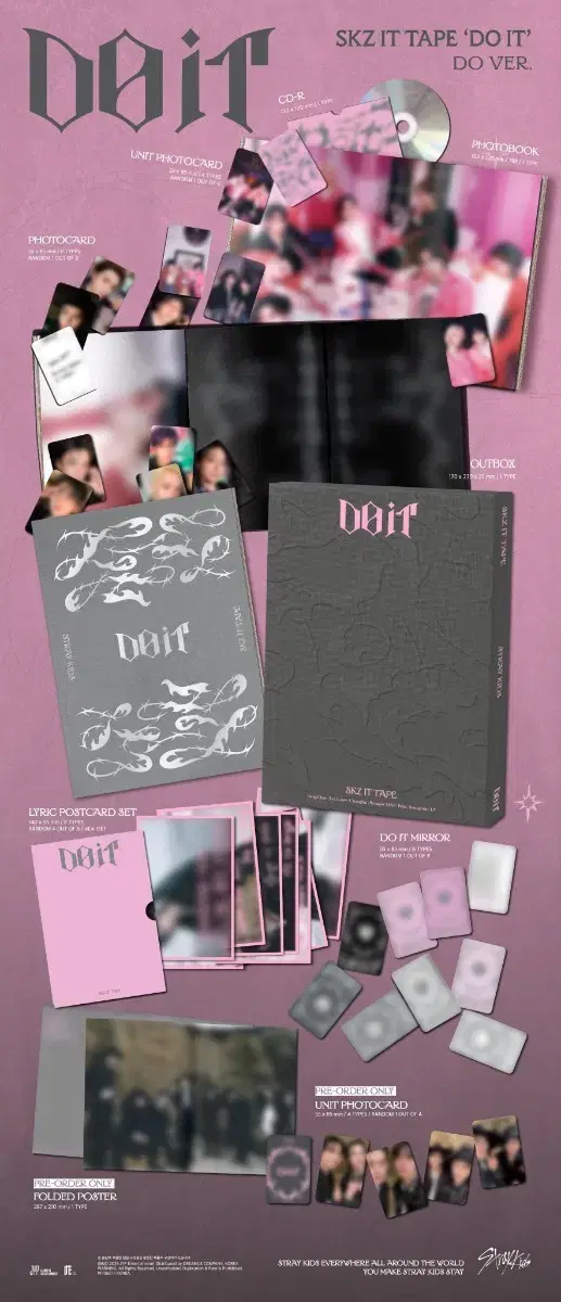 SKZ DO IT Fanshop Limited Edition Buncheol