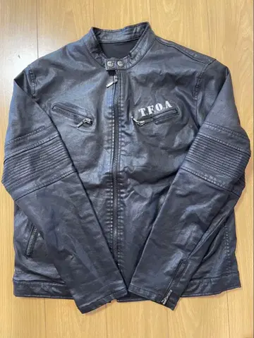 블랙 가죽 자켓 BUSOH 타케다 코세이 모델