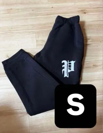 팻랭크 스웨트 팬츠 블랙 s