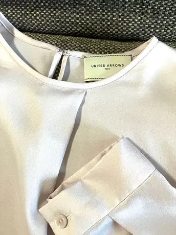 UNITED ARROWS 긴팔 블라우스 라이트 핑크