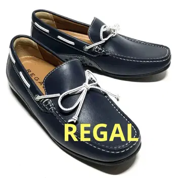 미사용 REGAL 네이비 로퍼