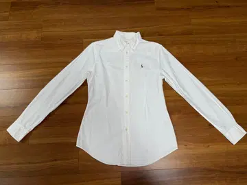 랄프 로렌 화이트 버튼 다운 셔츠