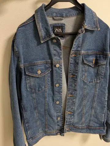 [ 가격 인하 ] ZARA 데님 자켓 남성용 L 사이즈