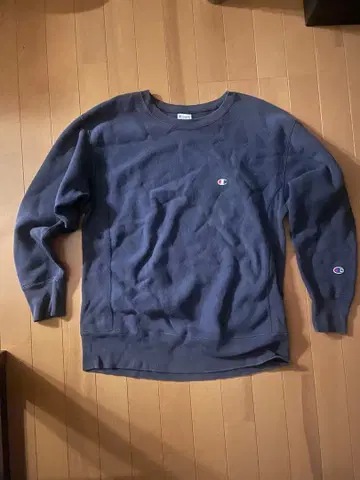 Champion 챔피온 리버스 위브 맨투맨 트레이닝복 네이비