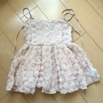 [ chico ] 로즈 튤 페플럼 블라우스