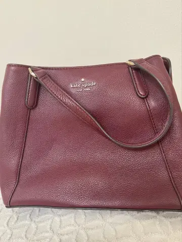 케이트 스페이드 버건디 숄더백