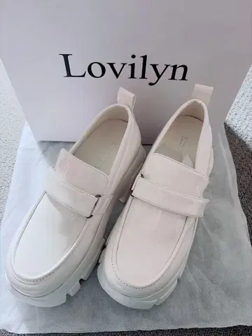 lovilyn -5kg 로퍼 에나멜 화이트