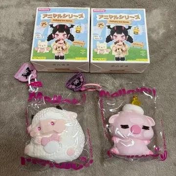 Mellojoy 스퀴즈 애니멀 시리즈 누누키 양 샤워 아기 돼지