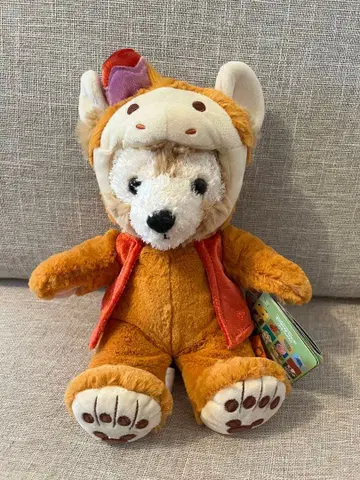 택 포함 상하이 디즈니랜드 경자년 더피 봉제 인형