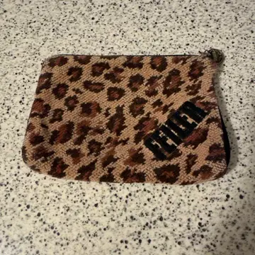 FEILER 레오파드 무늬 파우치