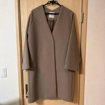 JEANASiS 브라운 체스터 코트 F