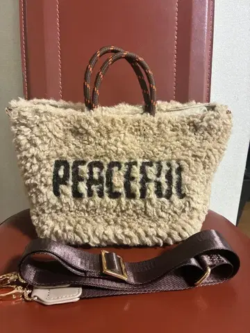 야마다야 로고 와펜 보아 MINI 백