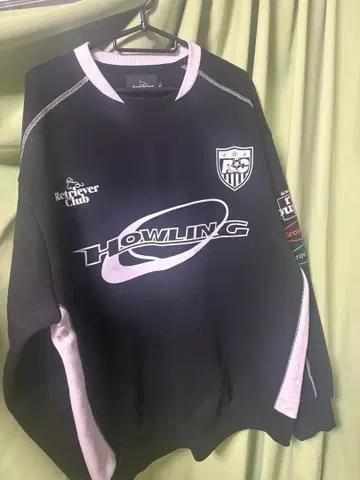 남녀 공용 HOWLING 긴팔 트레이닝복