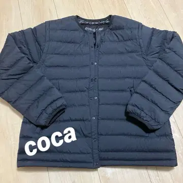 coca 이너 다운 블랙 L 사이즈