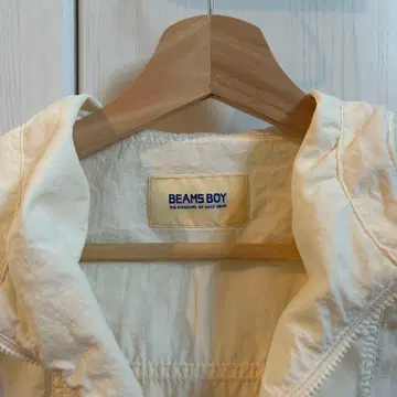 BEAMS BOY 나일론 블루종