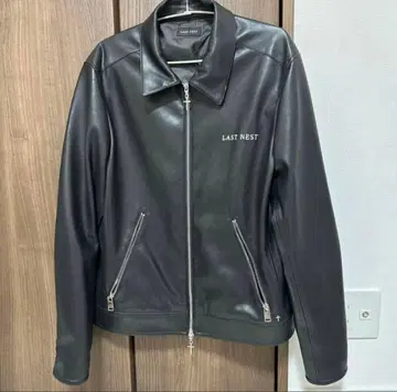 LAST NEST 레더 스윙 탑 / 블랙 M 사이즈