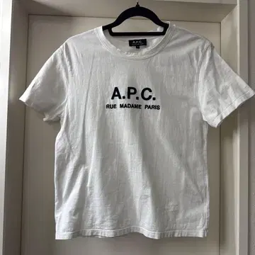 A.P.C. 화이트 T셔츠 S사이즈