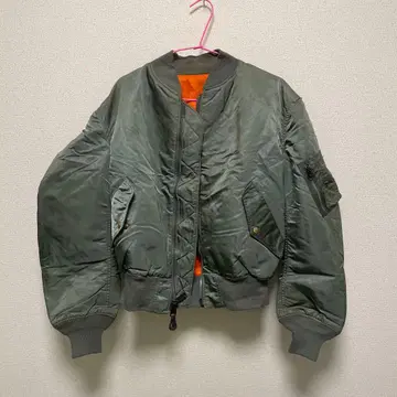 자켓 MA-1 알파제 카키 숏 기장