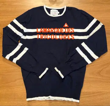 르꼬끄 여성용 긴팔 스웨터 S 사이즈 네이비