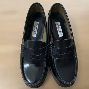 HARUTA 블랙 로퍼 24cm