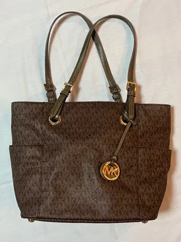 Michael Kors 브라운 토트백