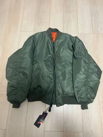 AVIREX MA-1 올리브 그린 택 포함 새상품 오버 사이즈 XL