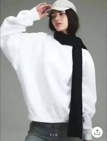 GLOWNY 오버 사이즈 맨투맨