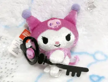 쿠로미 키라키라 하트 키 마스코트 봉제 인형 산리오