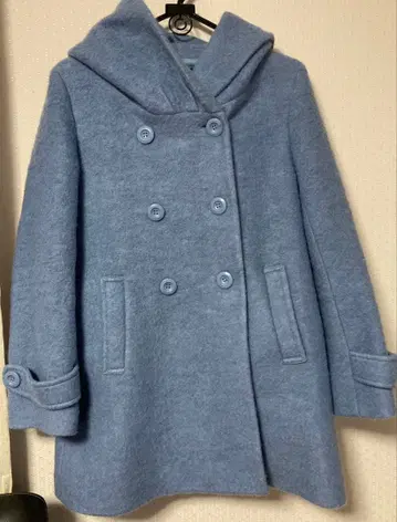 경량 코트 블루