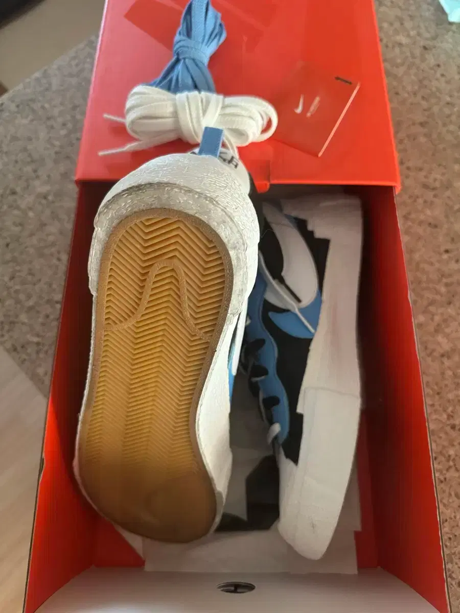 [280] Nike x Sacai Blazer Mid Black and Blue