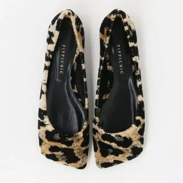 PIPPICHIC 인조 모피 플랫슈즈 24.5