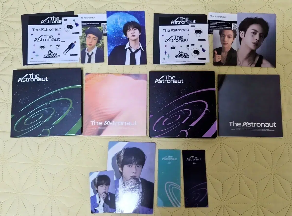 Bts bangtan Jin The Astronaut album full set + pre-order benefit