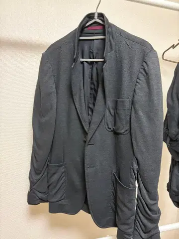 [레어] 폴스미스 셋업 수트 앤컨 셔링 차콜