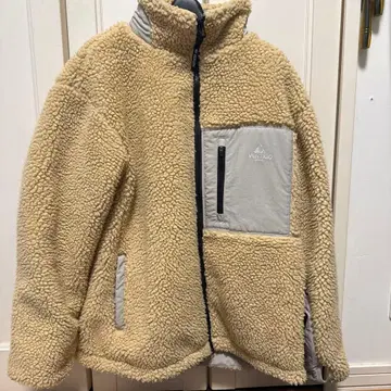 VERTIGO 플리스 자켓 베이지