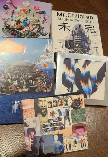 Mr.Children 2015 미완 외 DVD 3세트 CD 2장