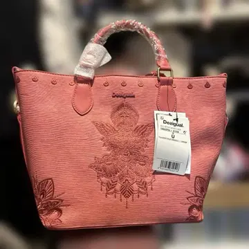 Desigual 핑크 토트백 택 포함 새상품