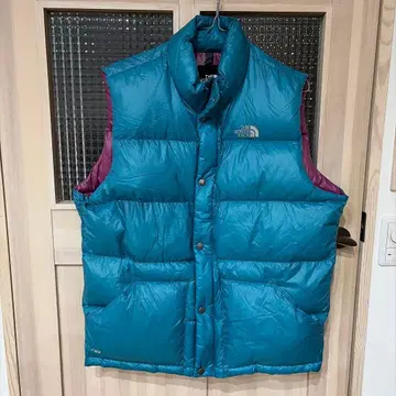 THE NORTH FACE 다운 베스트 파랑