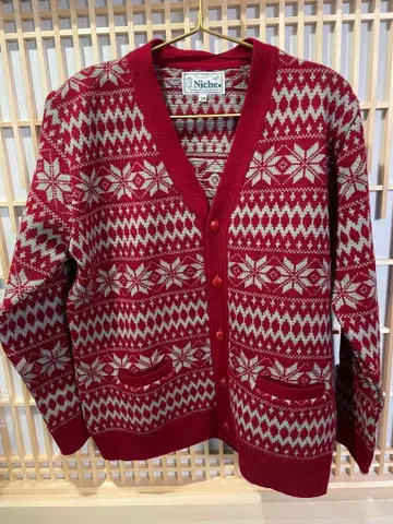 Niche 가디건 34 레드 멕시코제