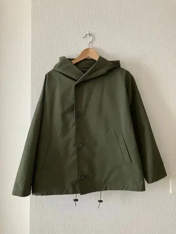 트래버유 매뉴얼 코듀라 64 크로스 버튼 후드티