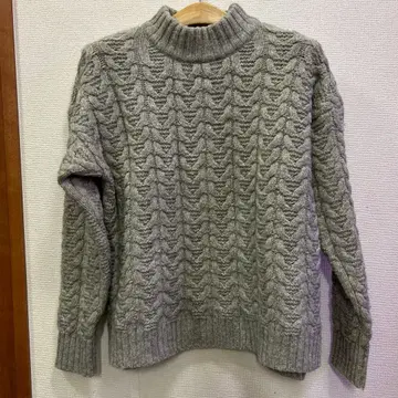 새상품 ease 니트 그레이 시세이 판매