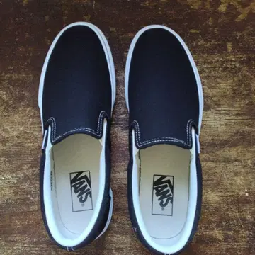 VANS 블랙 슬립온