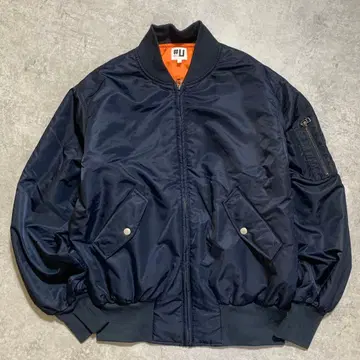 URBAN RESEARCH 네이비 MA-1 플라이트 자켓 2 충전솜