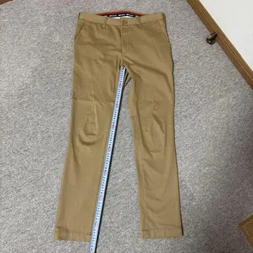 베이지 치노 팬츠 허리 40cm