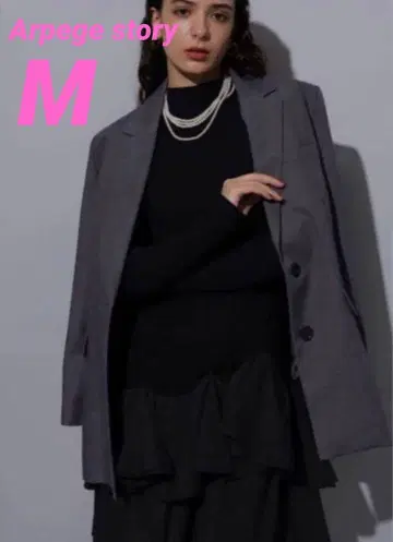 [ 새상품급 ] Arpege story 타프타 도킹 미니 원피스 블랙 M