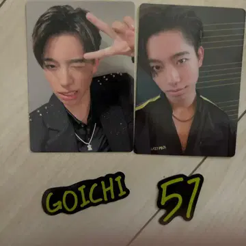 라스피 이치 GOICHI 트레이딩 카드 스티커 세트