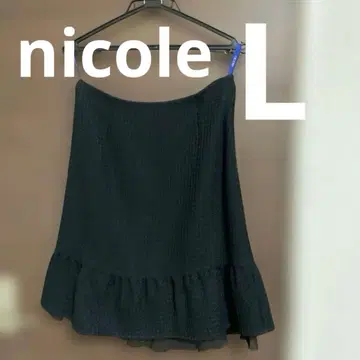 스커트 L 니콜