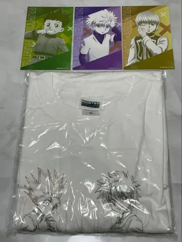 HUNTER HUNTER XL 사이즈 곤 키루아 원화 T셔츠 카드 포함