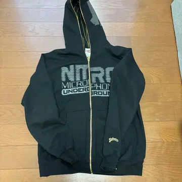 NITORO 블랙 후드티