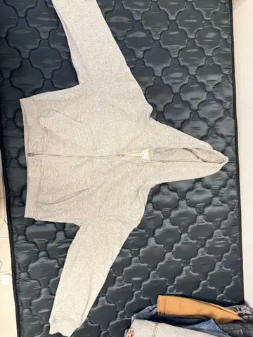 레트로 집 후디 / 짧은 기장 집업 / 후드티 / 후디